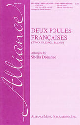 Deux Poules Francaises SA choral sheet music cover